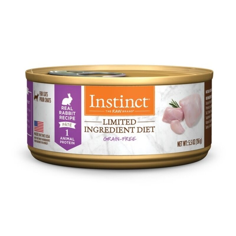 Instinct Instinct Cat Wet -  Limited Ingredient Grain-Free Rabbit 5.5oz