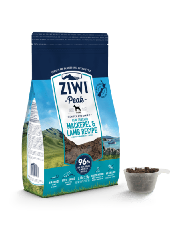 Ziwi Peak Ziwi Peak Dog Dry - Air Dried Mackerel & Lamb 454g