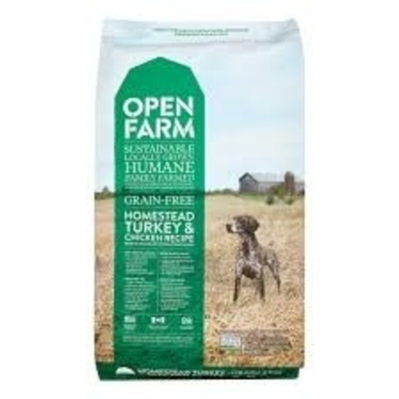 Open Farm Open Farm Dog Dry - Grain-Free Turkey & Chicken 22lbs