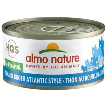 Almo Nature Almo Nature Cat Wet - HQS Natural Tuna in Broth Atlantic Style 70g