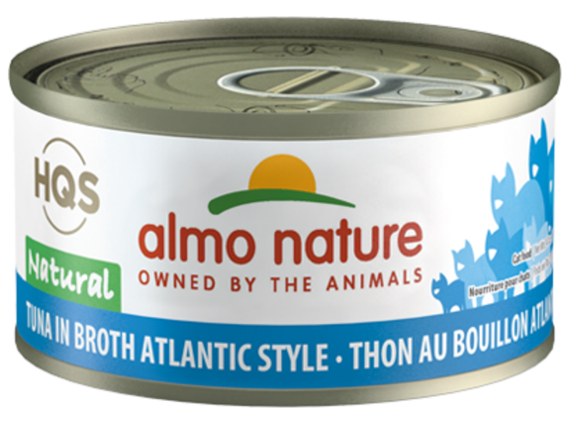 Almo Nature Almo Nature Cat Wet - HQS Natural Tuna in Broth Atlantic Style 70g