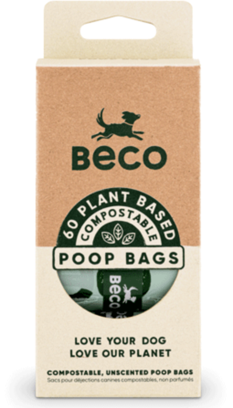 Beco Pets Beco Poop Bags Compostable 60 bags