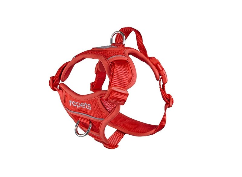 RC Pets RC Pets - Momentum Control Harness Goji Berry Red Small