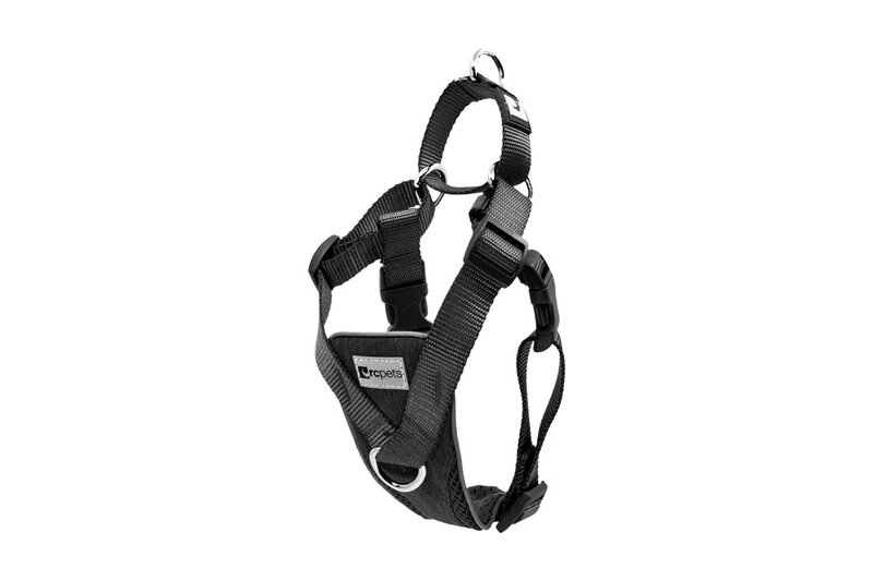 RC Pets RC Pets Tempo No Pull Harness Heather Black Small