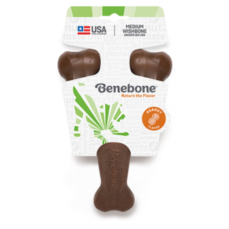 Benebone Benebone - Wishbone Peanut Butter Flavour Medium