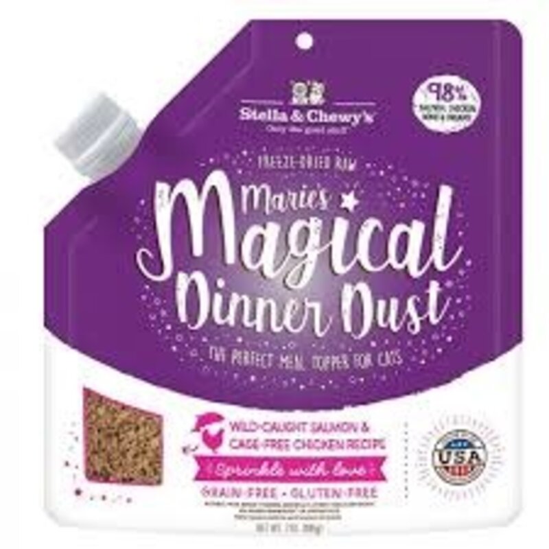 Stella & Chewy's Stella & Chewy's Cat - Marie's Magical Dinner Dust Freeze-Dried Raw Salmon 7oz