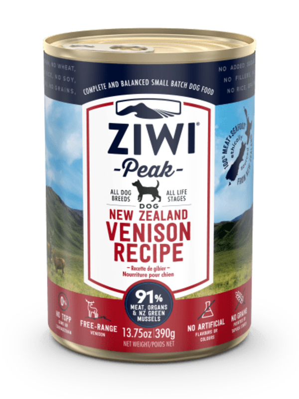 Ziwi Peak Ziwi Peak Dog Wet - Venison 13.75oz