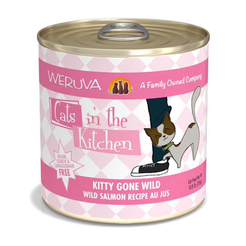 Weruva Weruva Cat Wet - CITK "Kitty Gone Wild" Wild Salmon Aus Jus 10oz