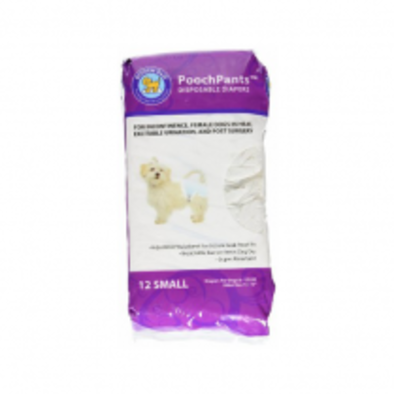 Pooch Pads PoochPads Diapers Disposable Small (Female)