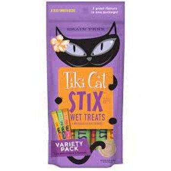 Tiki Cat Tiki Cat Stix Variety 6 pack (2 Chicken, 2 Duck, 2 Salmon)