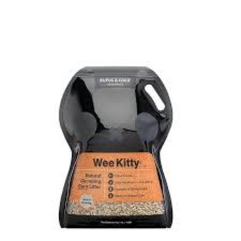 Rufus & Coco Rufus & Coco Cat - Wee Kitty Clumping Corn Flushable Litter 4kg (Orange)