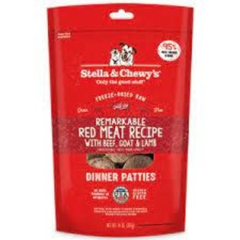 Stella & Chewy's Stella & Chewy's Dog - Freeze-Dried Raw Dinner Patties Red Meat 14oz