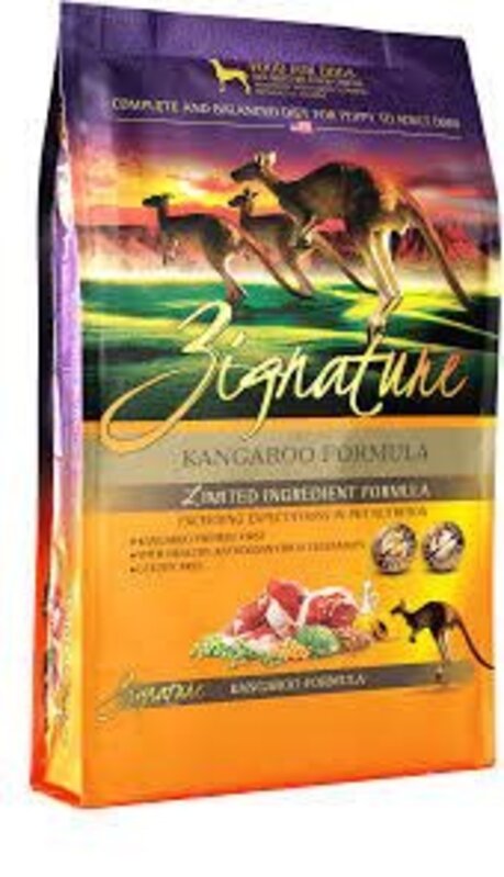Zignature Zignature Dog Dry - Limited Ingredient Kangaroo 25lbs