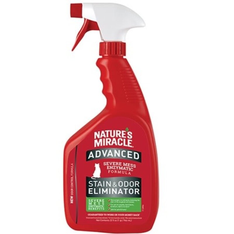 Nature's Miracle Nature's Miracle - Advanced Cat Stain & Odor Severe Mess Enzymatic Formula 32oz