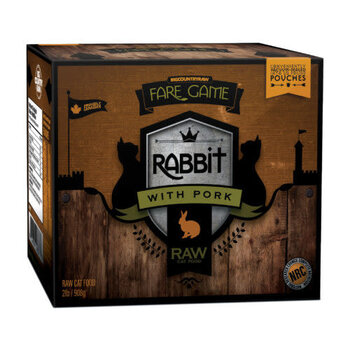 Big Country Raw Big Country Raw -  Fare Game Rabbit w/ Pork 2lbs