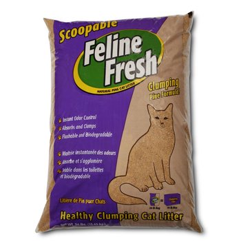 Feline Fresh Feline Fresh - Clumping Pine Cat Litter (Purple) 34lb