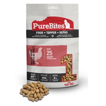 Pure Bites PureBites Cat - Freeze-Dried Raw Food/Topper 80g