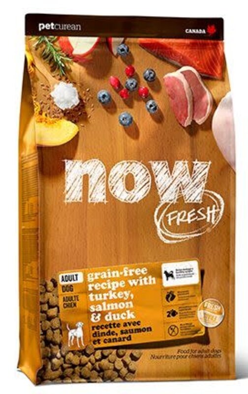 Now Now Fresh Dog Dry - Grain-Free Adult Turkey, Salmon & Duck 3.5lbs