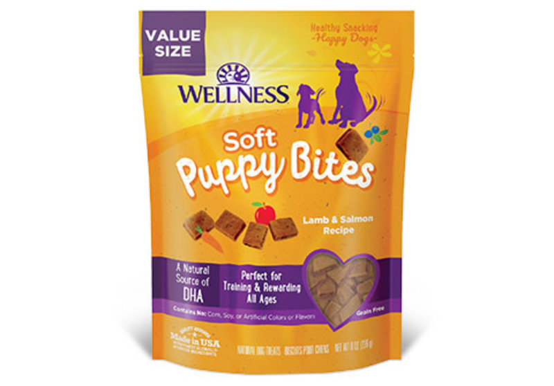 Wellness Wellness - Soft Puppy Bites Lamb & Salmon 8oz