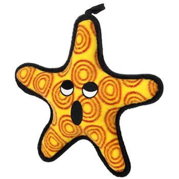 TUFFY Tuffy Ocean Creatures Starfish for Dogs - Yellow (Level 9)