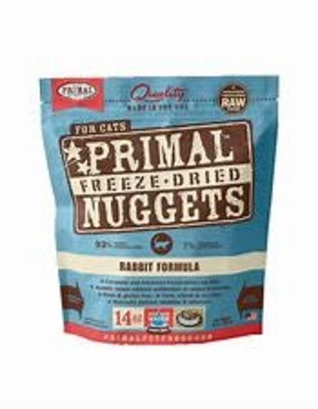 Primal Primal Cat - Freeze-Dried Nuggets Rabbit 14oz