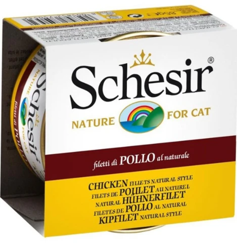 Schesir Schesir Cat Wet - Chicken Fillets Entree w/ Rice Natural Style 85g