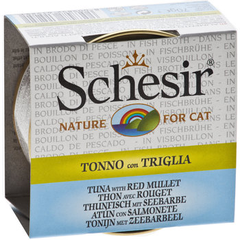 Schesir Schesir Cat Wet - Tuna Entree w/ Red Mullet in Fish Broth 70g