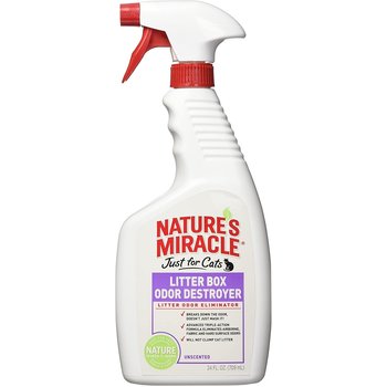 Nature's Miracle Nature's Miracles  Litter Box Odor Destroyer 24oz