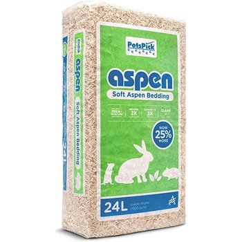 Pet's Pick - Soft Aspen Bedding 24L