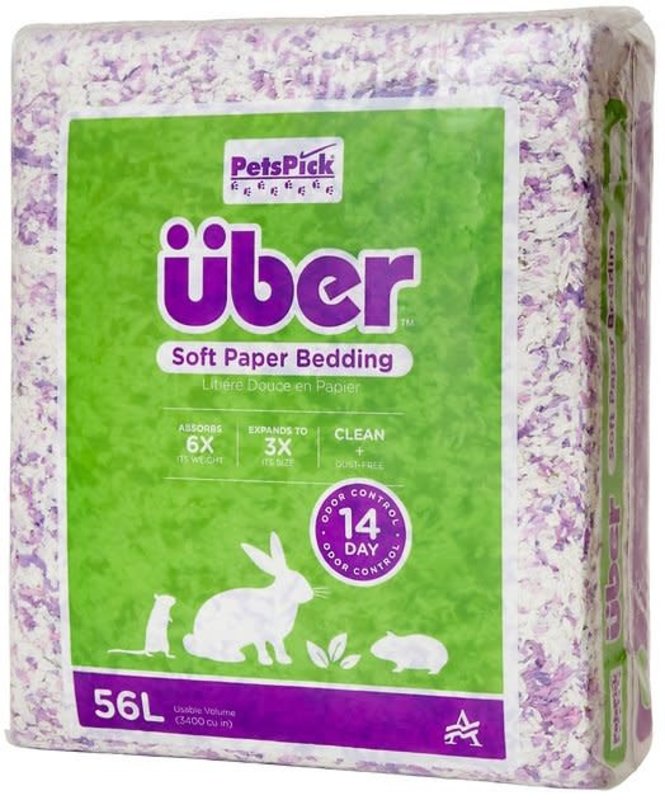 Petspick Pet's Pick - Uber Soft Paper Bedding 56L Confetti