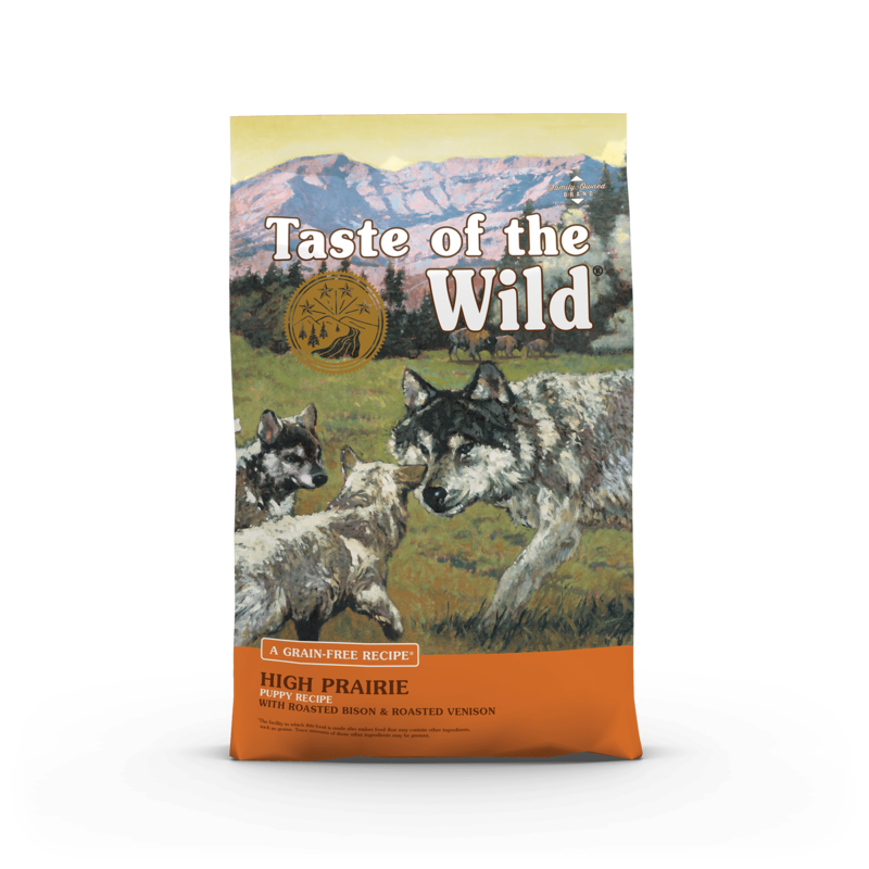 taste of the wild Taste of the Wild High Prairie Puppy Recipe Grain Free 28lb
