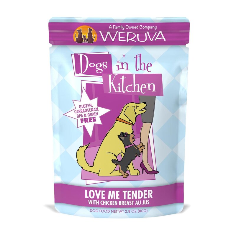 Weruva Weruva Dog Wet - DITK "Love Me Tender" Chicken Breast 2.8oz Pouch