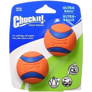 Chuck IT! Chuckit! Ultra Ball Small (2 Pack)