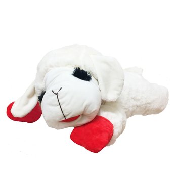 MULTIPET Jumbo Stuffed Lamb Chop Dog Toy 24"