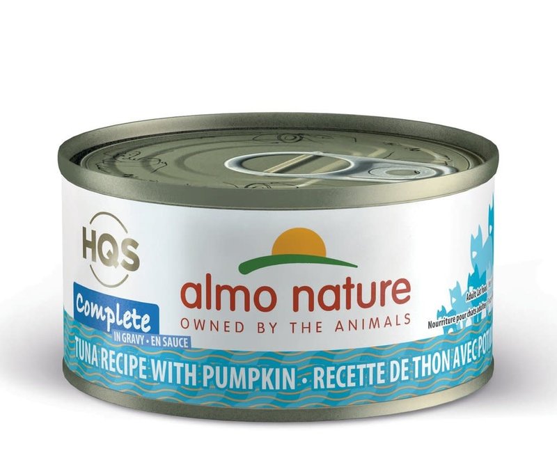 Almo Nature Almo Nature Cat Wet - HQS Complete Tuna w/ Pumpkin in Gravy 70g