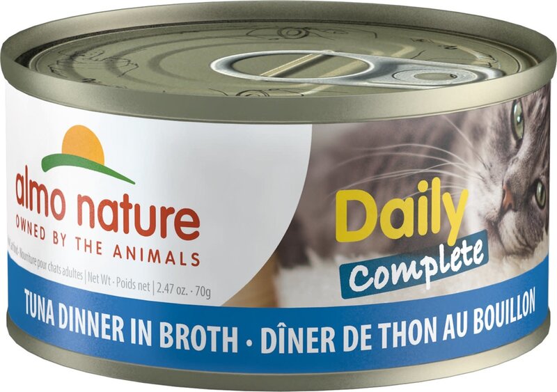 Almo Nature Almo Nature Cat Wet - Daily Complete Tuna Dinner In Broth 70g