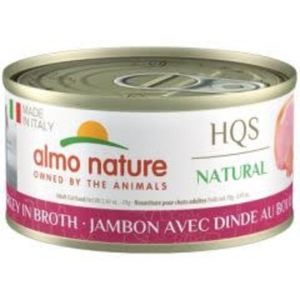 Almo Nature Almo Nature Natural Made in Italy Ham with Turkey in Broth (70g)