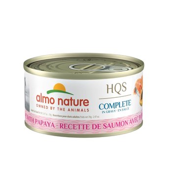 Almo Nature Almo Nature Cat Wet - HQS Complete Salmon and Papaya in Gravy (70g)