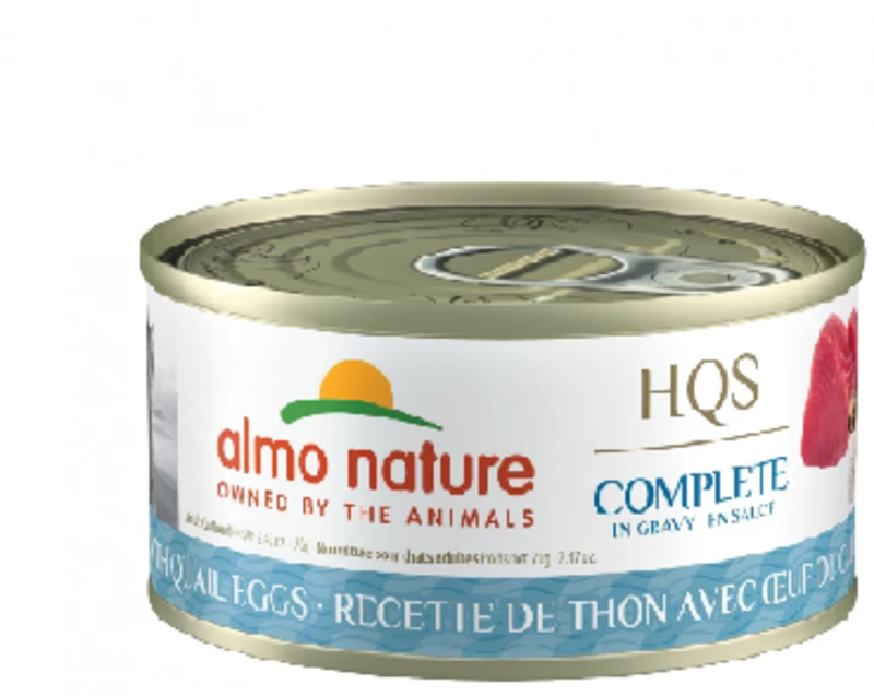 Almo Nature Almo Nature HQS Complete Tuna with Quail Eggs in Gravy (70g)