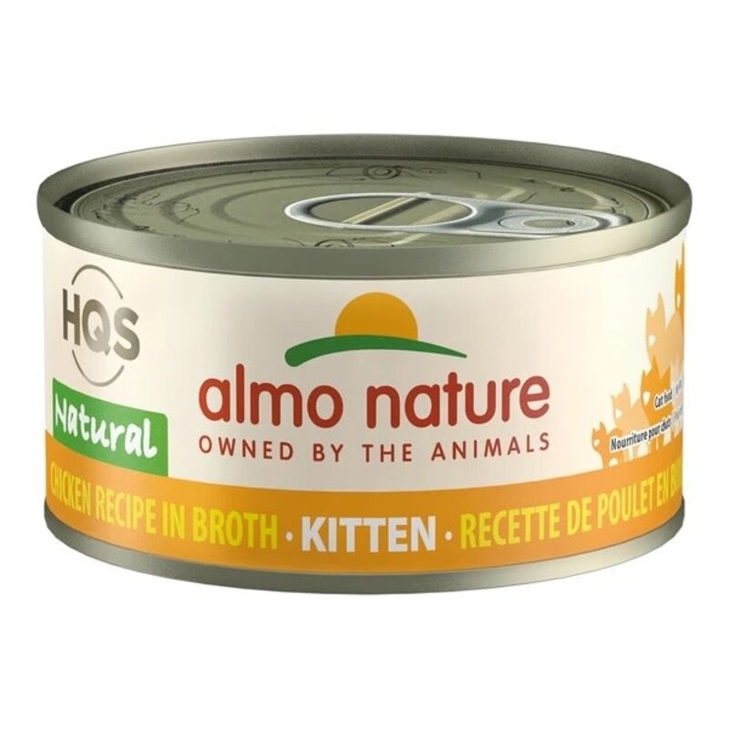 Almo Nature Almo Nature Cat Wet - HQS Kitten Chicken Recipe in Broth 70g