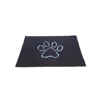 DGS Doggy Doormat - Soaks Up Water, Dirt, and Mud (Dark Grey)
