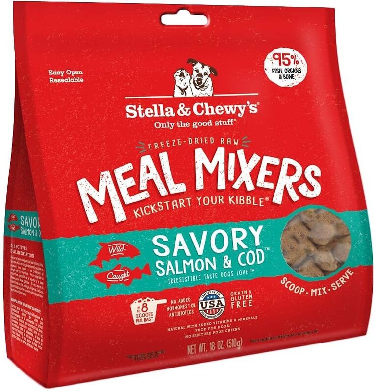 Stella & Chewy's Stella & Chewy's Dog - Freeze-Dried Meal Mixers Salmon & Cod 18oz