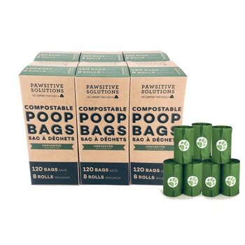 pawsitive solutions Pawsitive Solutions - Compostable Poop Bags (120pc)