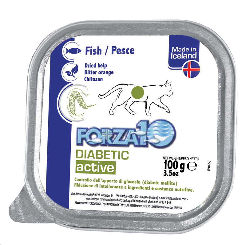 FORZA 10 AMERICA Forza10 Cat Wet - Diabetic Salmon 3.5oz