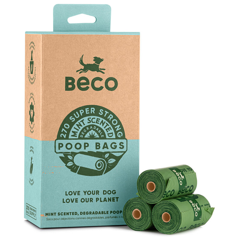Beco Pets Beco Poop Bags Mint Scented 270 bags