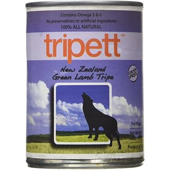 PetKind Pet Kind Dog Wet - Tripett Green Lamb Tripe 14oz