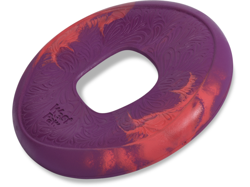 West Paw West Paw Sailz™  8.5''Rubber Frisbee (Red)