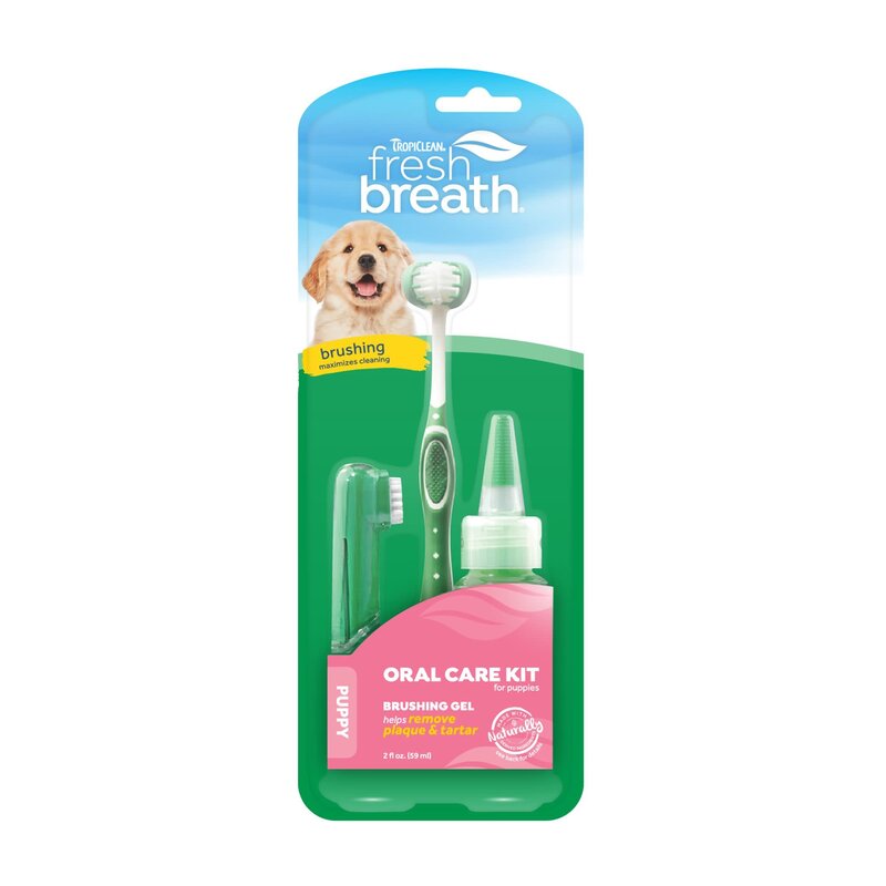 Tropiclean FB Oral Care Kit Puppies 3pc