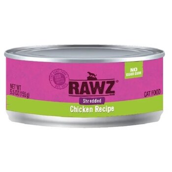 rawz RAWZ Cat Wet -  Shredded Chicken 5.5oz