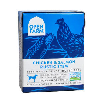 Open Farm Open Farm Dog Wet - Chicken & Salmon Rustic Stew 12.5oz